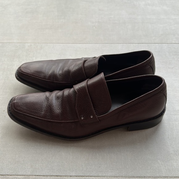 Ermenegildo Zegna Couture XXX Men’s Leather Loafers - 8 - Picture 2 of 5